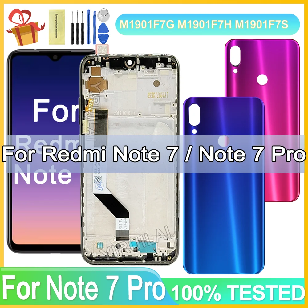 6.3" For Xiaomi Redmi Note 7 LCD Display Touch Screen Digitizer For Redmi Note 7 Pro LCD M1901F7H M1901F7G Screen No Defects
6.3" For Xiaomi Redmi Note 7 LCD Display Touch Screen Digitizer For Redmi Note 7 Pro LCD M1901F7H M1901F7G Screen No Defects