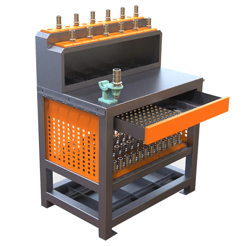 Fitter table Operator table Auxiliary table Tool holder lock
Fitter table Operator table Auxiliary table Tool holder lock