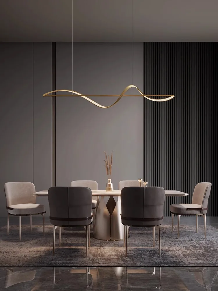 All copper modern minimalist restaurant chandelier, light luxury dining table lamp, Italian minimalist restaurant chandelier
All copper modern minimalist restaurant chandelier, light luxury dining table lamp, Italian minimalist restaurant chandelier