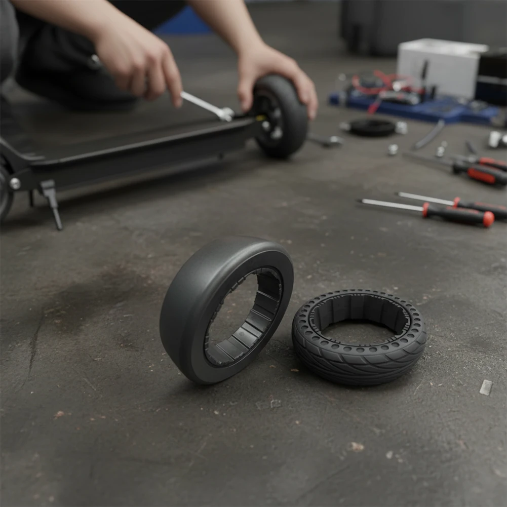 Black 10x2.75 Scooter Tire Explosion Proof Tire Motorcycle Tire Rear Wheel Explosion-proof Solid Hole Hot-water Installation
Black 10x2.75 Scooter Tire Explosion Proof Tire Motorcycle Tire Rear Wheel Explosion-proof Solid Hole Hot-water Installation