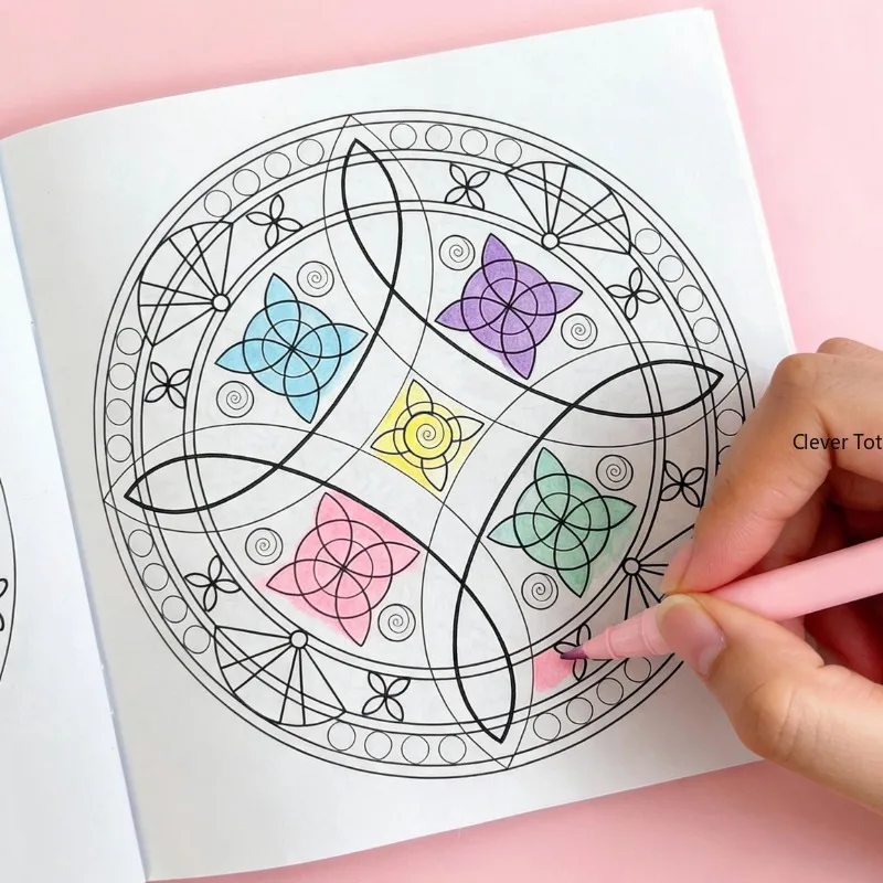 A Healing Mandala Themed Coloring Book, Adult Meditation Decompression Hand Drawn Graffiti Book, 24 Mandala Patterns
A Healing Mandala Themed Coloring Book, Adult Meditation Decompression Hand Drawn Graffiti Book, 24 Mandala Patterns