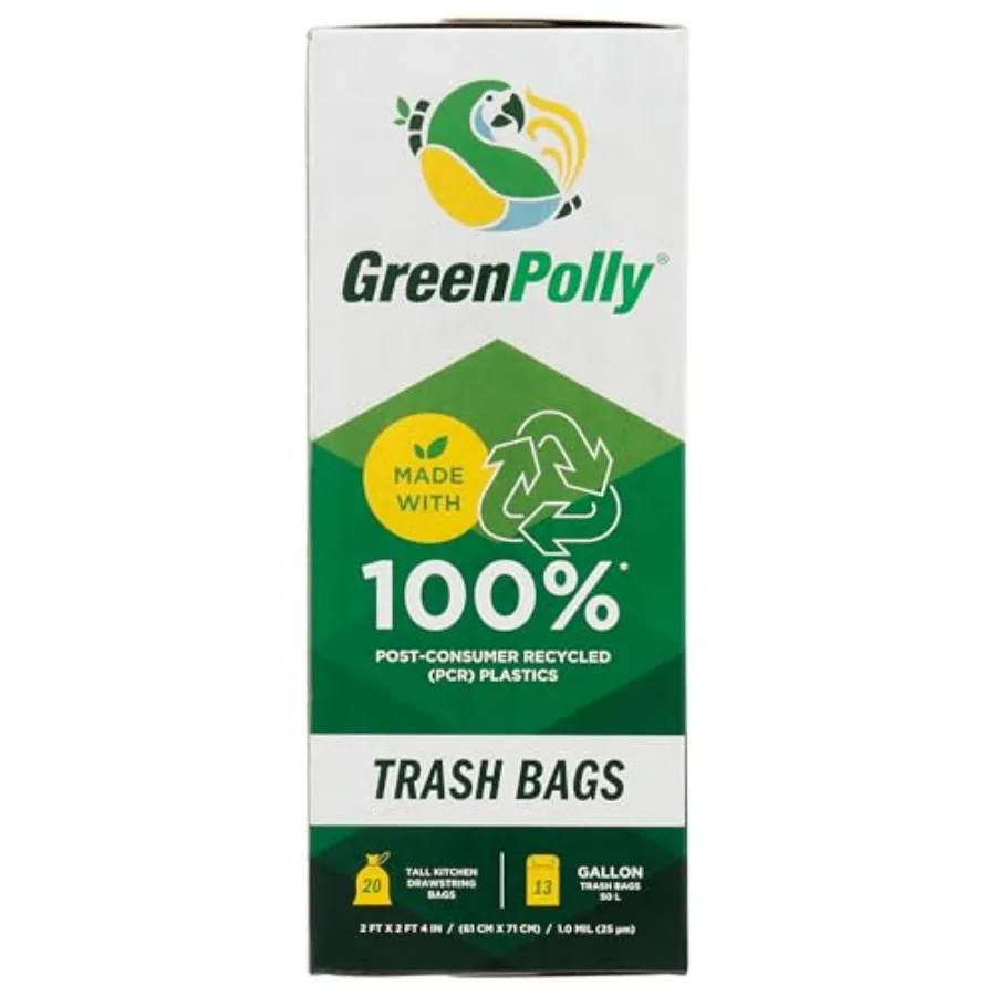 Tall Kitcen Tras Bags, 20 Count
Tall Kitcen Tras Bags, 20 Count