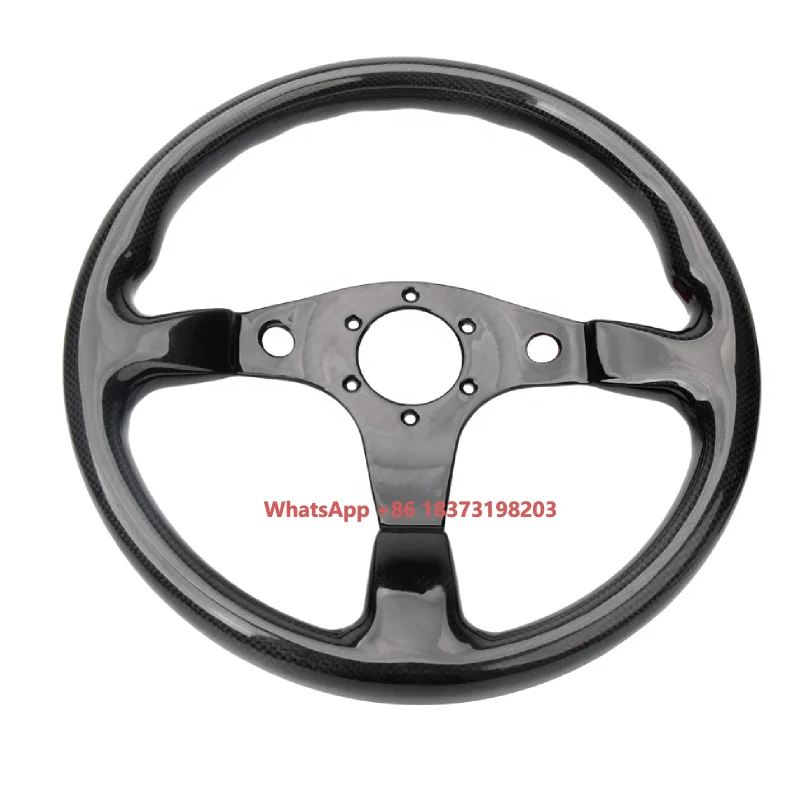 High Quality 320MM Carbon Fiber Racing Car Steering Wheel Universal Industrial Component
High Quality 320MM Carbon Fiber Racing Car Steering Wheel Universal Industrial Component