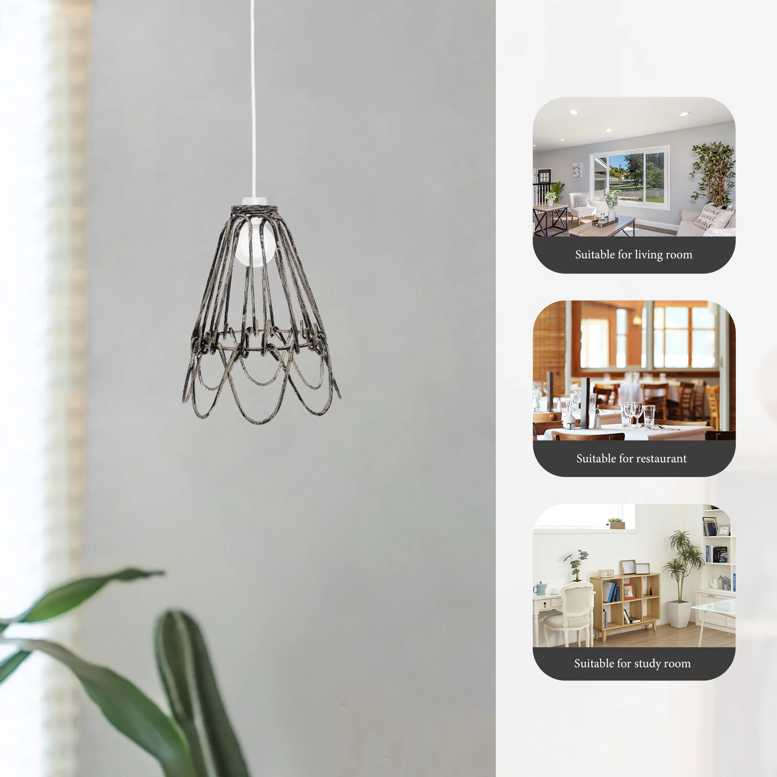 Retro Lampshade Decorative Iron Wire Hollow Out Light Shade for Pendant Table Wall Lamps Vintage Home Accessories
Retro Lampshade Decorative Iron Wire Hollow Out Light Shade for Pendant Table Wall Lamps Vintage Home Accessories