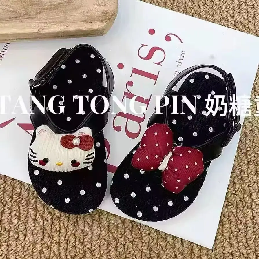 Vintage Kids Kitty Thong Sandals Cute Bow Embellished Adjustable Strap Flip Flops Breathable Non-Slip Casual Summer Beach Shoes
Vintage Kids Kitty Thong Sandals Cute Bow Embellished Adjustable Strap Flip Flops Breathable Non-Slip Casual Summer Beach Shoes