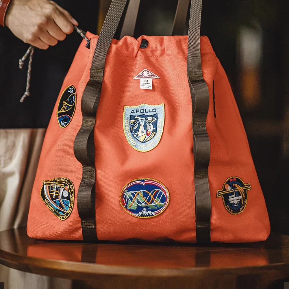 Maden Unisex Casual Space Exploration Embroidered Tote Bag Large-capacity Work Bag for Commuting Spacious Laptop Shoulder Bags
Maden Unisex Casual Space Exploration Embroidered Tote Bag Large-capacity Work Bag for Commuting Spacious Laptop Shoulder Bags