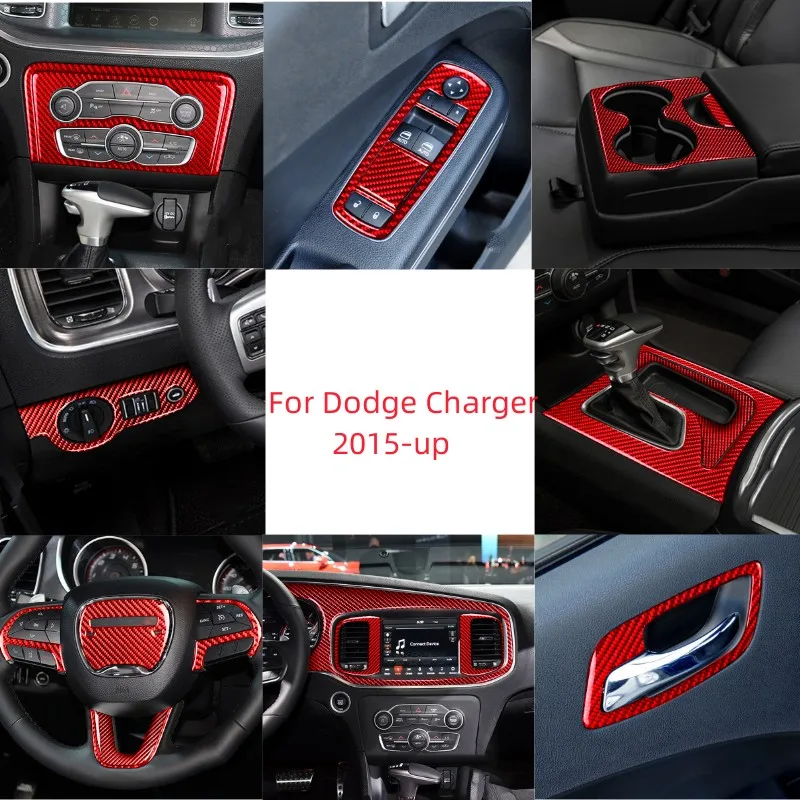 Накладка на панель держателя для стакана из углеродного волокна для Dodge Charger 2015-2018-2020, аксессуары для интерьера, красная наклейка
Накладка на панель держателя для стакана из углеродного волокна для Dodge Charger 2015-2018-2020, аксессуары для интерьера, красная наклейка