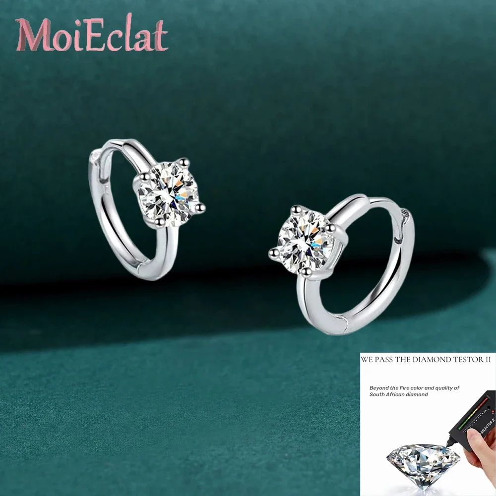 MoiEclat Store Platinum PT950 Ear Buckle Women, Moissanite 1/2CT Wedding Earrings, Valentine's Day Girlfriend Birthday Gift
MoiEclat Store Platinum PT950 Ear Buckle Women, Moissanite 1/2CT Wedding Earrings, Valentine's Day Girlfriend Birthday Gift