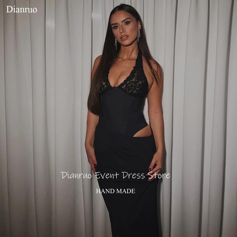 Dianruo Halter Neckline Cut Out Evening Dress Satin Handmade Robe De Soirée Femme Maxi Mermaid 2026 Robes De Soirée Customized
Dianruo Halter Neckline Cut Out Evening Dress Satin Handmade Robe De Soirée Femme Maxi Mermaid 2026 Robes De Soirée Customized