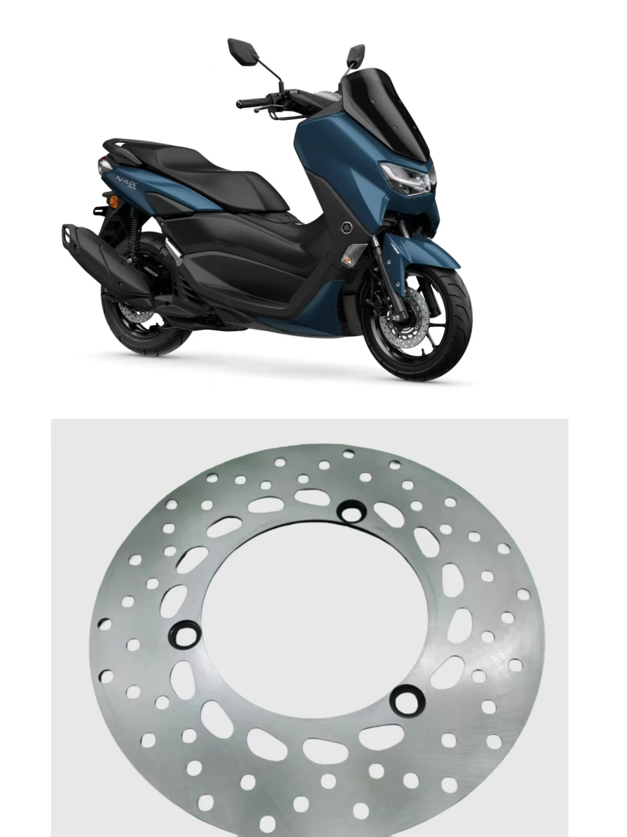 230mm 3-Hole Brake Disc Suitable for Yamaha Motorcycle Front and Rear Brake Discs Nmax12/ Nmax155/ N-Max155 2017-2024 Brake Disc Parts
230mm 3-Hole Brake Disc Suitable for Yamaha Motorcycle Front and Rear Brake Discs Nmax12/ Nmax155/ N-Max155 2017-2024 Brake Disc Parts