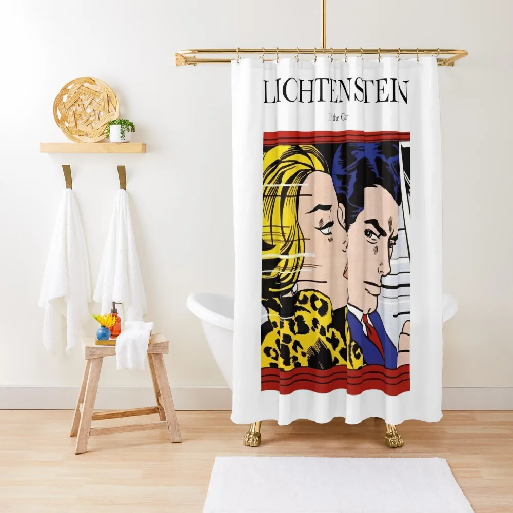 Lichtenstein - In the Car Shower Curtain Bathroom Box Cute Shower Bathtub Shower Bath Curtain
Lichtenstein - In the Car Shower Curtain Bathroom Box Cute Shower Bathtub Shower Bath Curtain