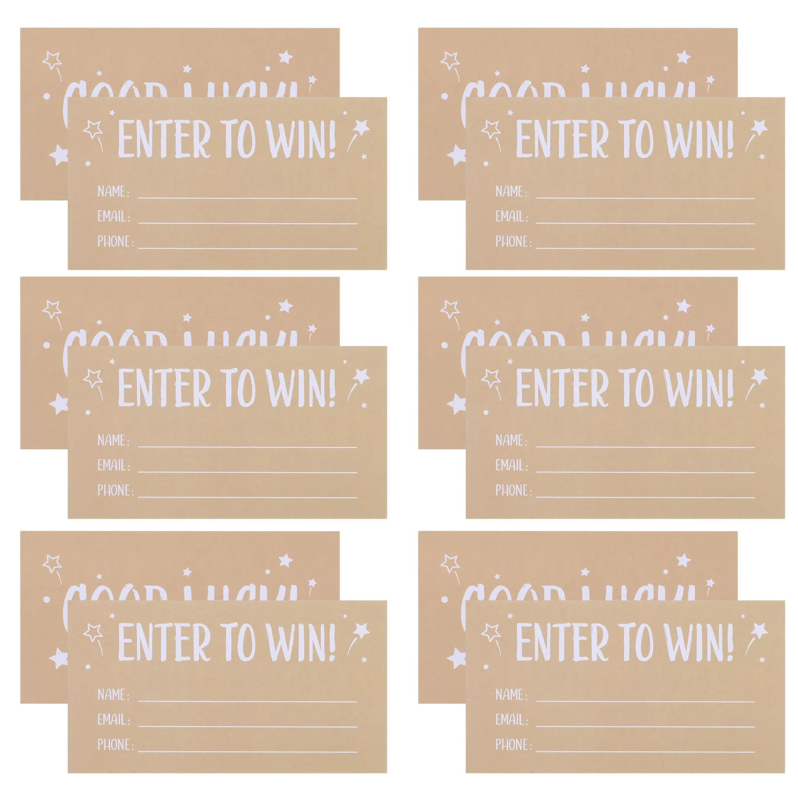 200 Pcs Raffle Ticket Tickets Auction Paddles with Numbers Registration Form Cup
200 Pcs Raffle Ticket Tickets Auction Paddles with Numbers Registration Form Cup