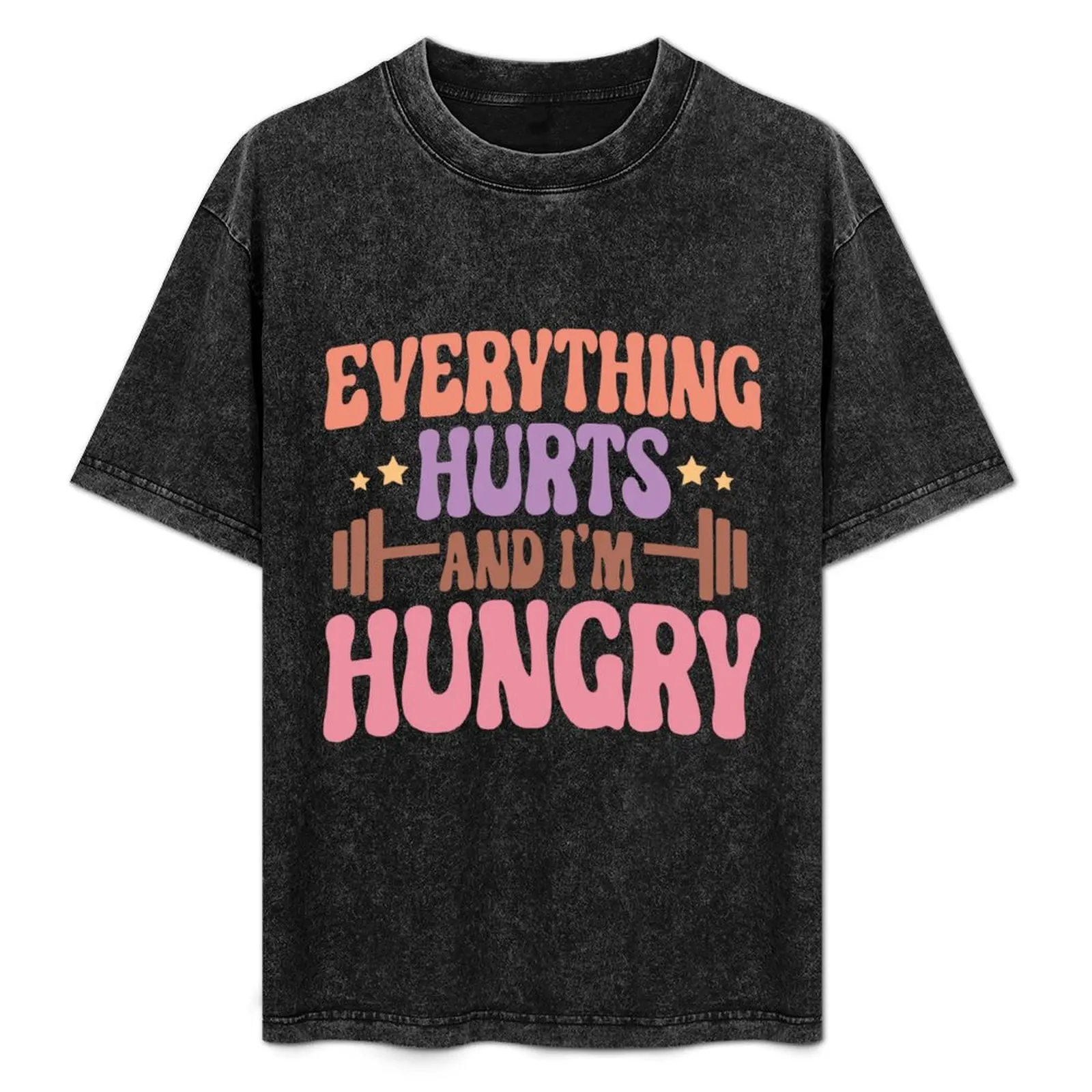 Everything Hurts and I'm Hungry Workout T-Shirt T-Shirt sublime quick drying Men's clothing
Everything Hurts and I'm Hungry Workout T-Shirt T-Shirt sublime quick drying Men's clothing