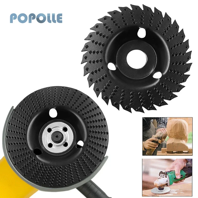 22MM Hole Abrasive Tools Round Woodworking Angle Grinding Wheel 125mm Tooth Shape Grinding Polishing Shaping Carving Rotating
22MM Hole Abrasive Tools Round Woodworking Angle Grinding Wheel 125mm Tooth Shape Grinding Polishing Shaping Carving Rotating