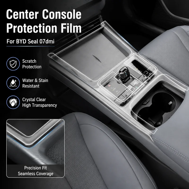 Interior Protection Screen Film For BYD Seal 07dmi TPU Center Console Cover Car Accessories, Replacement Parts
Interior Protection Screen Film For BYD Seal 07dmi TPU Center Console Cover Car Accessories, Replacement Parts