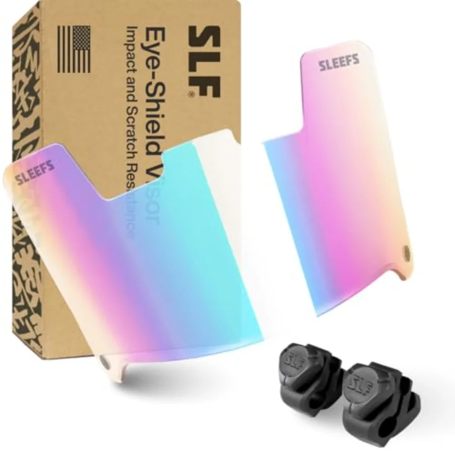 Bifrost Rainbow Football Helmet Eye-Shield Visor
Bifrost Rainbow Football Helmet Eye-Shield Visor