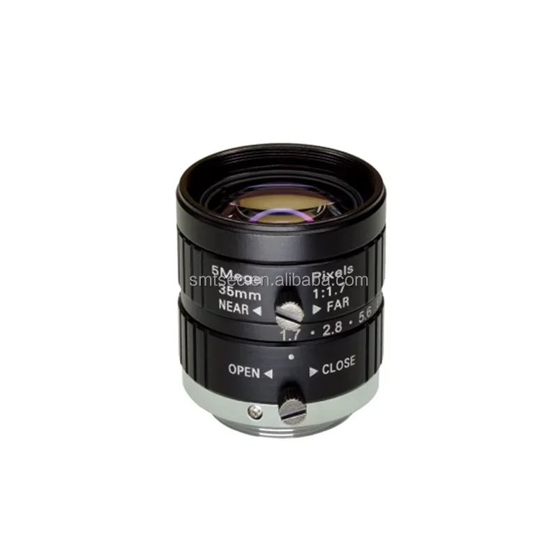 Объектив для машинного зрения SL-0383 5MP, 35 мм F1.7, C-Mount, 2/3 дюйма, 14.5 ° (-0.05% искажений)
Объектив для машинного зрения SL-0383 5MP, 35 мм F1.7, C-Mount, 2/3 дюйма, 14.5 ° (-0.05% искажений)