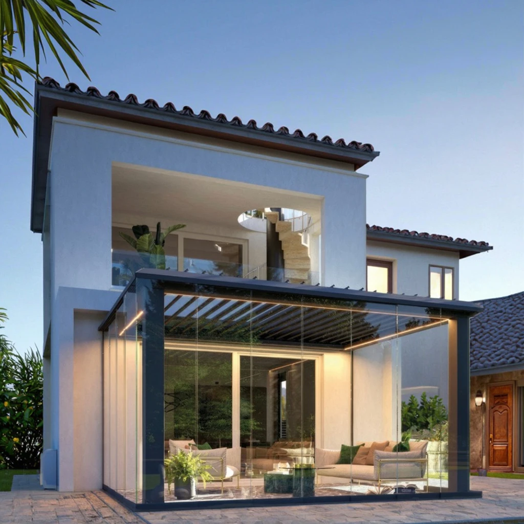 Регулируемые рейки, навес, беседка, открытый сад, непромокаемая биоклиматическая алюминиевая беседка с жалюзи, автоматическое открытие, пластиковый сплав
Регулируемые рейки, навес, беседка, открытый сад, непромокаемая биоклиматическая алюминиевая беседка с жалюзи, автоматическое открытие, пластиковый сплав