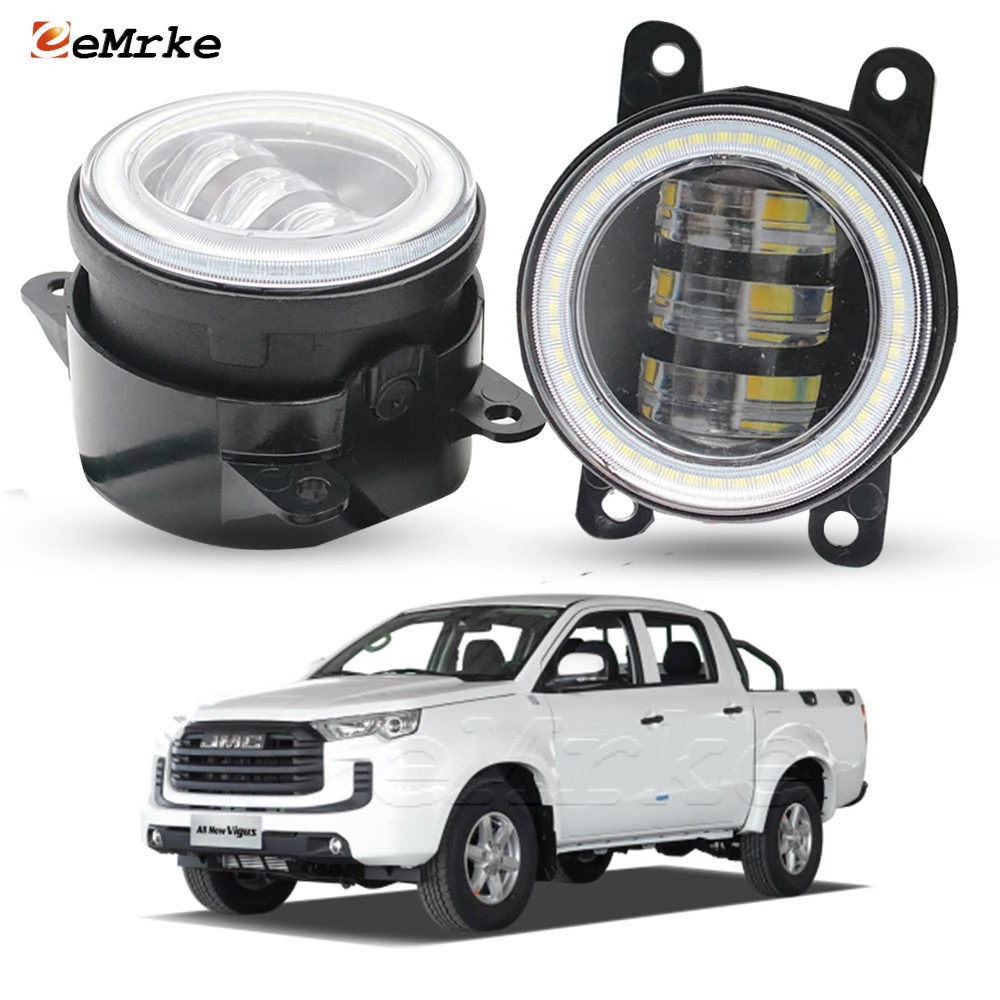 LED Fog Lights Angel Eye DRL for Jmc Vigus 2024 2025 2026 Projector Lens 6400LM Headlight 12V Daytime Running Lamp Daylight
LED Fog Lights Angel Eye DRL for Jmc Vigus 2024 2025 2026 Projector Lens 6400LM Headlight 12V Daytime Running Lamp Daylight