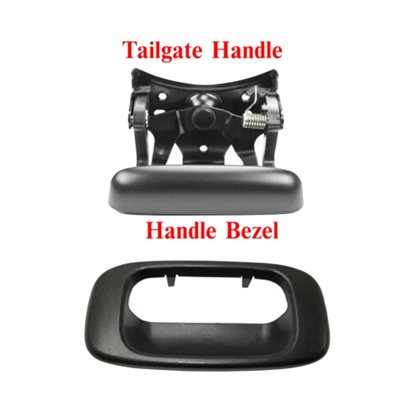 #933O Tailgate Door Handle & Bezel Trim Kits for Chevy GMC Sierra 99-07 B (Silver)
#933O Tailgate Door Handle & Bezel Trim Kits for Chevy GMC Sierra 99-07 B (Silver)