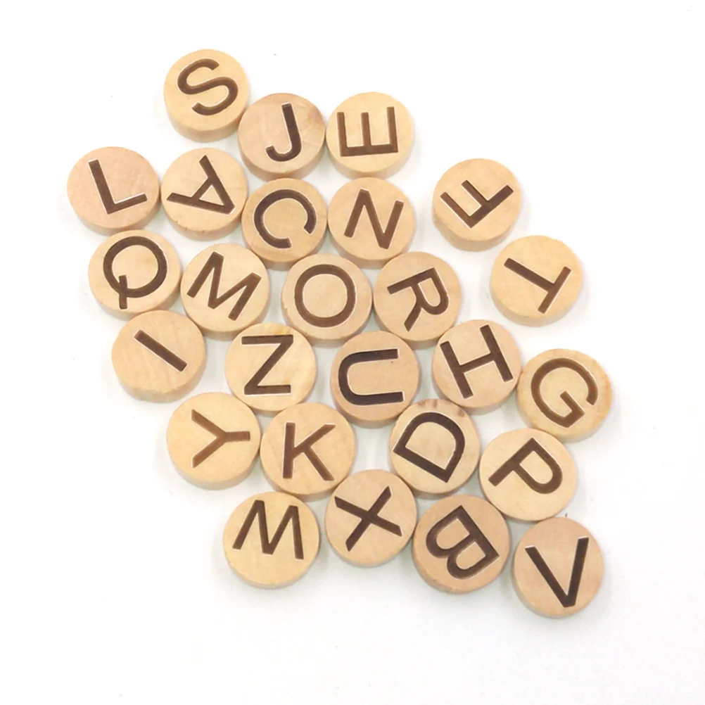 78pcs Wooden Letter Slices Round Alphabet Pieces Thick Smooth Craft For Diy Educational Use Natural Wood Material Handicraft
78pcs Wooden Letter Slices Round Alphabet Pieces Thick Smooth Craft For Diy Educational Use Natural Wood Material Handicraft