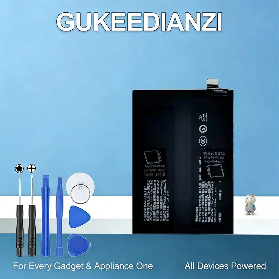 For Oppo Realme GT Neo 2 5G 2 Pro 3 5G 3T 5G 3 5000mAh Good Low-Temperature Performance Mobile Phone Battery BLP887
For Oppo Realme GT Neo 2 5G 2 Pro 3 5G 3T 5G 3 5000mAh Good Low-Temperature Performance Mobile Phone Battery BLP887