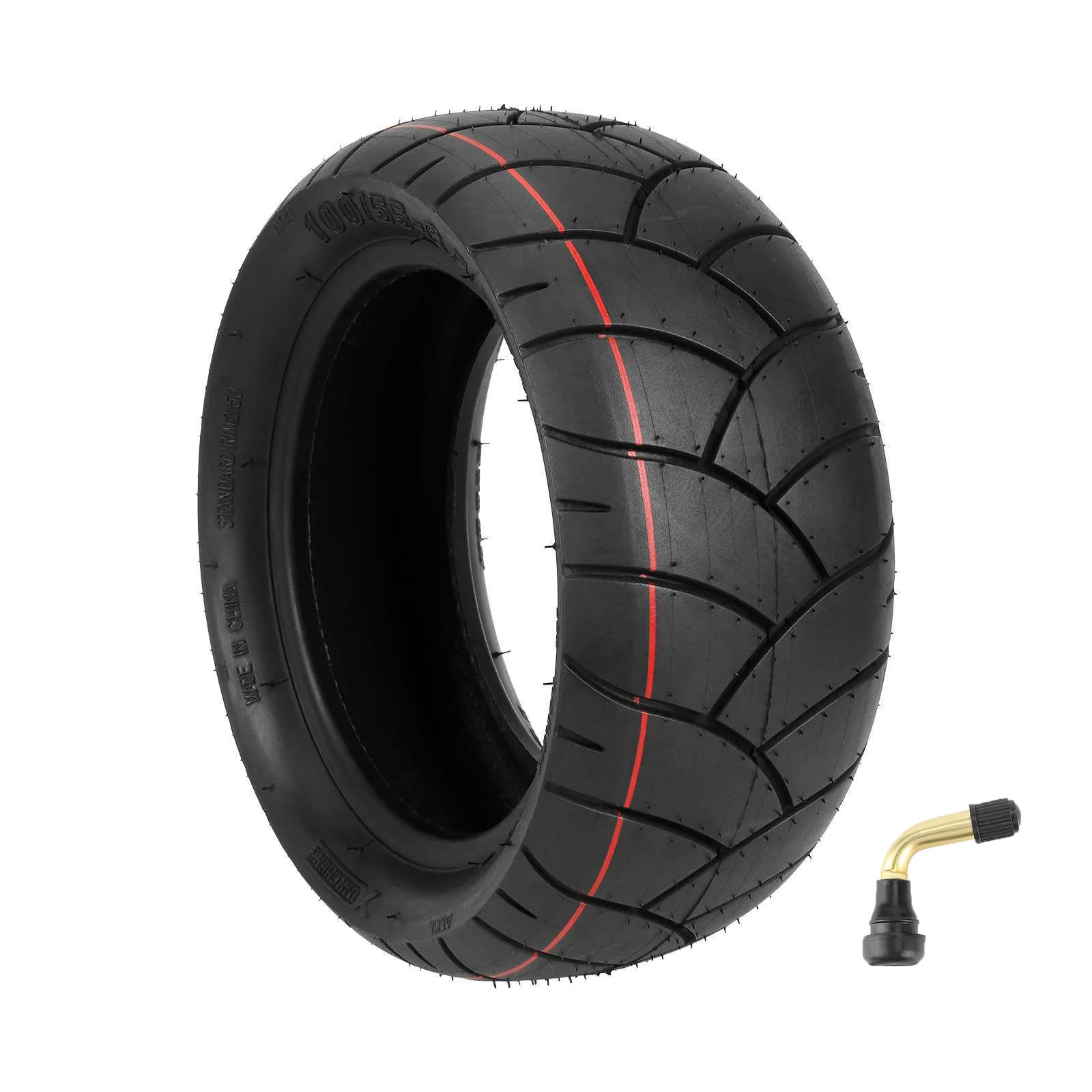 11 Inch 100/55-6.5 Thickened Vacuum Tire 90/65-6.5 Electric Scooter Explosion Proof Modified Tubeless Tyre Wear-resistant
11 Inch 100/55-6.5 Thickened Vacuum Tire 90/65-6.5 Electric Scooter Explosion Proof Modified Tubeless Tyre Wear-resistant