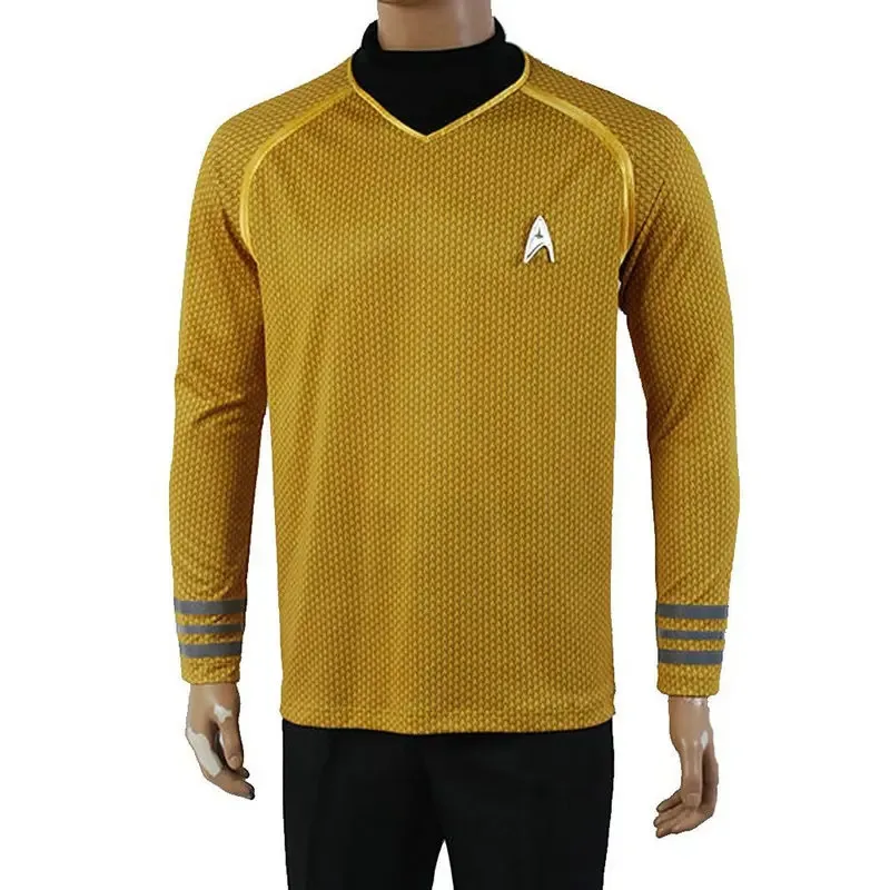 dd54Startreks ST Капитан Кирк Золотые костюмы для косплея для взрослых мужчин на Хэллоуин
dd54Startreks ST Капитан Кирк Золотые костюмы для косплея для взрослых мужчин на Хэллоуин