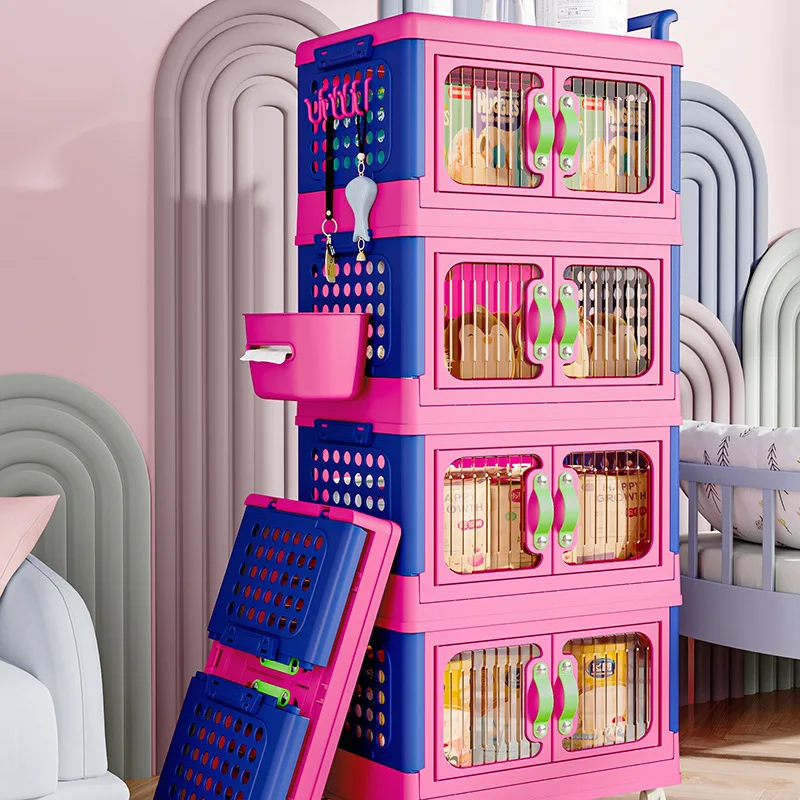Colorful Dopamine Storage Box Cabinet Foldable Multi-Functional Organizer for Living Room Toys/Kichen Supplies Extra Capacity
Colorful Dopamine Storage Box Cabinet Foldable Multi-Functional Organizer for Living Room Toys/Kichen Supplies Extra Capacity