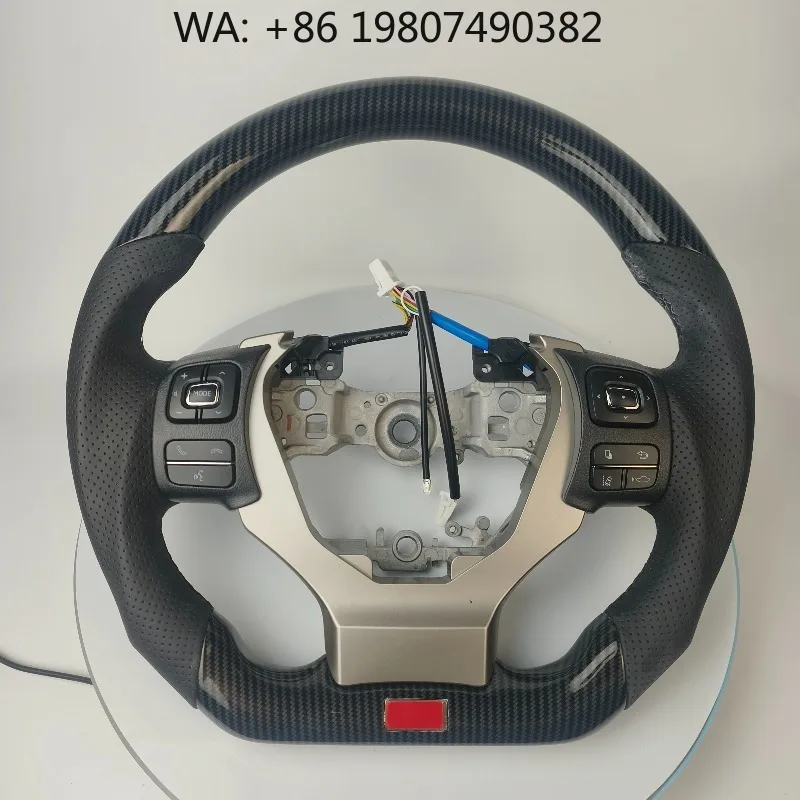 Sport Style Real Carbon Fiber Leather Spliced Steering Wheel Custom Modified For Mid-size Auto Interior Refit
Sport Style Real Carbon Fiber Leather Spliced Steering Wheel Custom Modified For Mid-size Auto Interior Refit