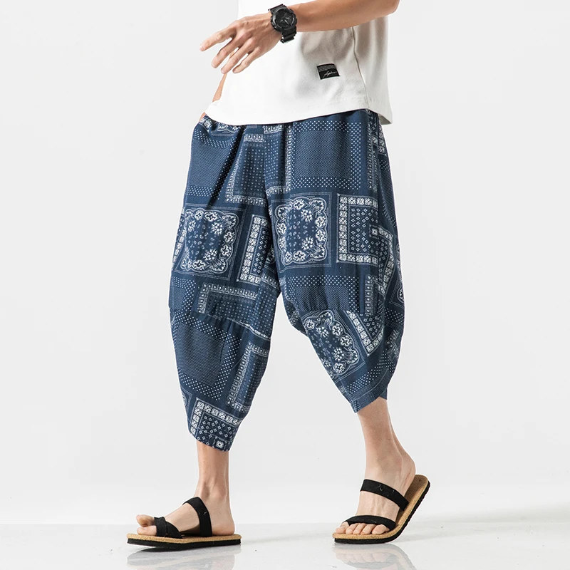 Plus Size 5XL Baggy Cotton Men Kimono Pants Casual Harem Pants Man Joggers Japanese Streetwear Linen Trousers
Plus Size 5XL Baggy Cotton Men Kimono Pants Casual Harem Pants Man Joggers Japanese Streetwear Linen Trousers