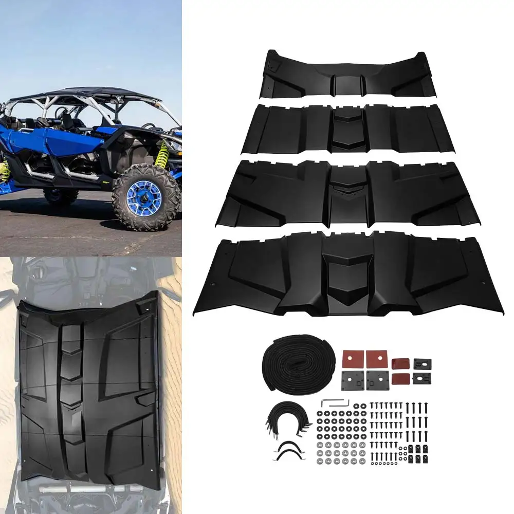4PCS Hard Plastic Top Roof Cover Accessories For Can-Am Maverick X3 Max 4 Doors 2017-2026 Turbo/Turbo R/Turbo RR DS #715003750
4PCS Hard Plastic Top Roof Cover Accessories For Can-Am Maverick X3 Max 4 Doors 2017-2026 Turbo/Turbo R/Turbo RR DS #715003750