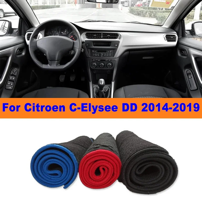 Anti-Glare Dashboard Cover Dash Mat Non-Slip Sun Shade Pad Interior Protector For Citroen C-Elysee DD 2014-2019 Car Accessories
Anti-Glare Dashboard Cover Dash Mat Non-Slip Sun Shade Pad Interior Protector For Citroen C-Elysee DD 2014-2019 Car Accessories