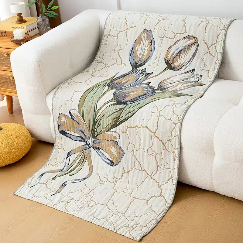 Rural Cotton Flower Jacquard Bath Towel Four Layers of Gauze Water Absorption Large Towel Soft Newborn Swaddle Wrap Washcloths
Rural Cotton Flower Jacquard Bath Towel Four Layers of Gauze Water Absorption Large Towel Soft Newborn Swaddle Wrap Washcloths