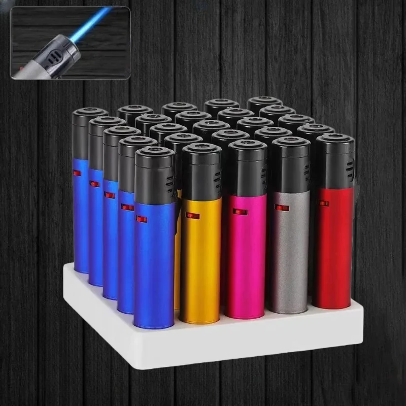 Pen-Shaped Round Metal Thickened Direct Moxibustion Windproof Lighter Inflatable Engraved Spray Gun Cigarette Lighters MenGifts
Pen-Shaped Round Metal Thickened Direct Moxibustion Windproof Lighter Inflatable Engraved Spray Gun Cigarette Lighters MenGifts