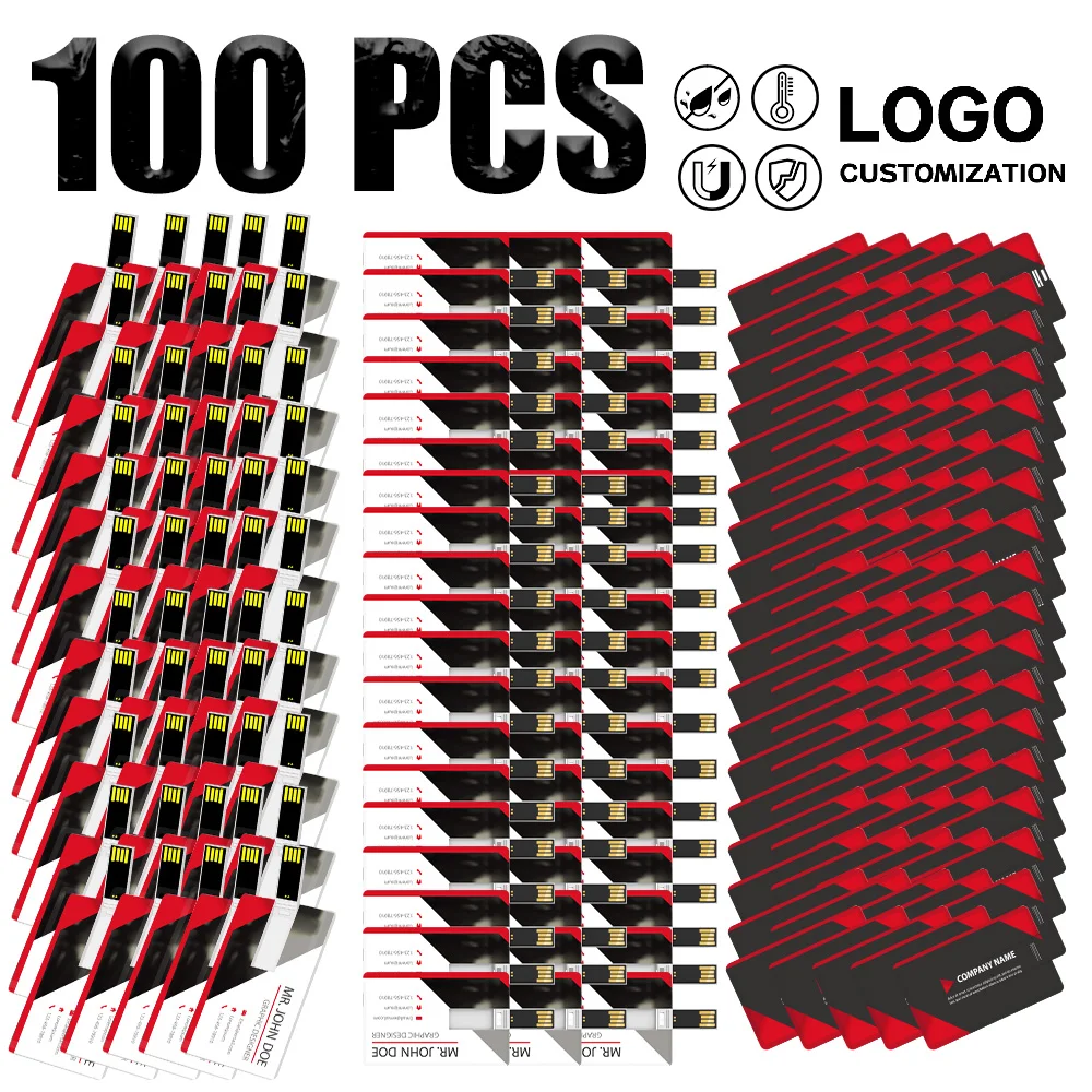 100pcs Free Custom Logo Credit Card USB Waterproof Super Slim Flash Drive Pen Drive 4GB 8GB 32G 64G Bank Card Model Memory Stick
100pcs Free Custom Logo Credit Card USB Waterproof Super Slim Flash Drive Pen Drive 4GB 8GB 32G 64G Bank Card Model Memory Stick