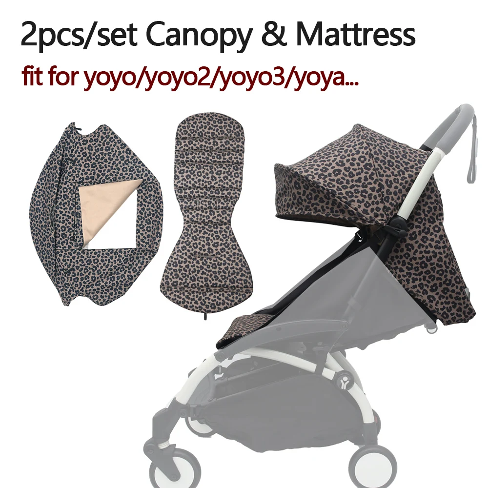 Baby Stroller Accessories 175° 2Pcs/Set Hood &Mattress For YOYO2 Sunshade&Seat Cushion Yoyo YOYA Accessories 1:1Material Quality
Baby Stroller Accessories 175° 2Pcs/Set Hood &Mattress For YOYO2 Sunshade&Seat Cushion Yoyo YOYA Accessories 1:1Material Quality