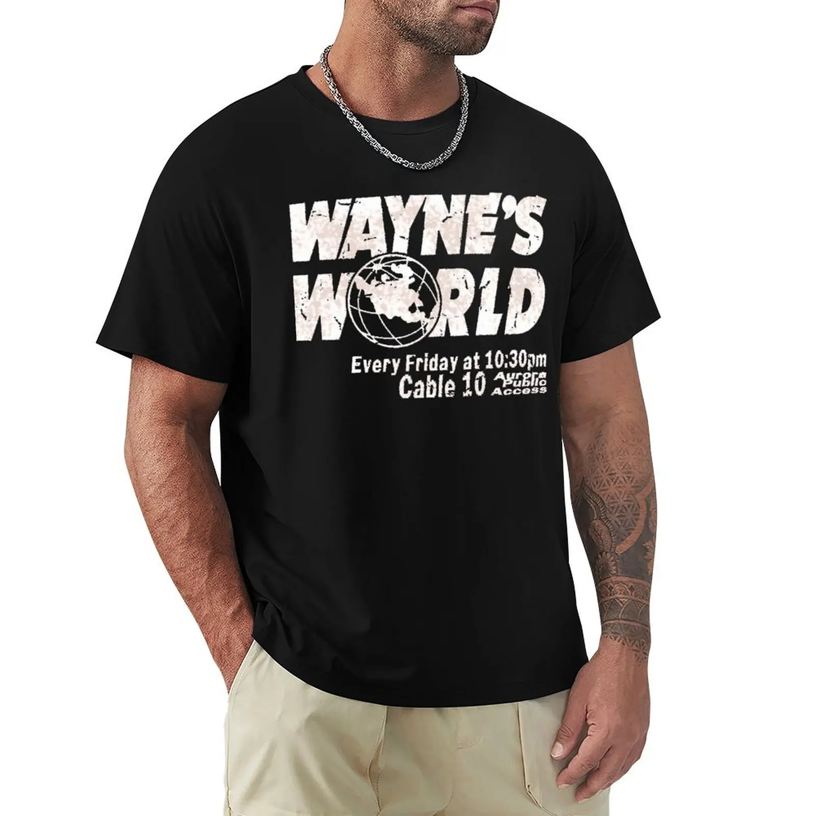 Waynes World (SNL) T-Shirt cheap stuff anime basketball graphic tees Luxury man Men's t-shirts
Waynes World (SNL) T-Shirt cheap stuff anime basketball graphic tees Luxury man Men's t-shirts