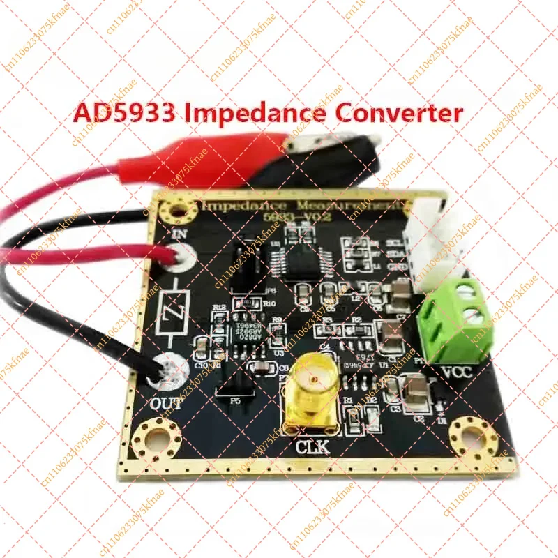 AD5933 Impedance Converter Module 12Bit Resolution 1M Sample Rate Resistance Measuring Network Analyzer Board
AD5933 Impedance Converter Module 12Bit Resolution 1M Sample Rate Resistance Measuring Network Analyzer Board