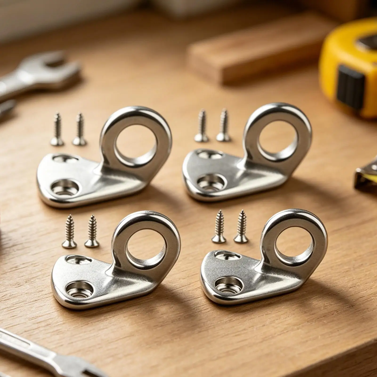 Boat Clips 4 Piece Stainless Steel Mount Boat Buoy Clips For Yacht Canopies Rail Bumper Sail Ship Marine Buoy Dock Fence
Boat Clips 4 Piece Stainless Steel Mount Boat Buoy Clips For Yacht Canopies Rail Bumper Sail Ship Marine Buoy Dock Fence