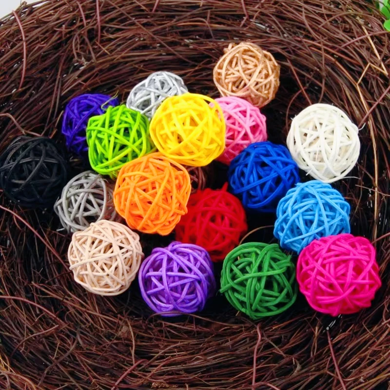 10Pcs Multicolor Rattan Balls 3CM Wicker Balls Decor Twig Orbs Spheres Vase Fillers Bird Toy Birthday Party Christmas Decor
10Pcs Multicolor Rattan Balls 3CM Wicker Balls Decor Twig Orbs Spheres Vase Fillers Bird Toy Birthday Party Christmas Decor