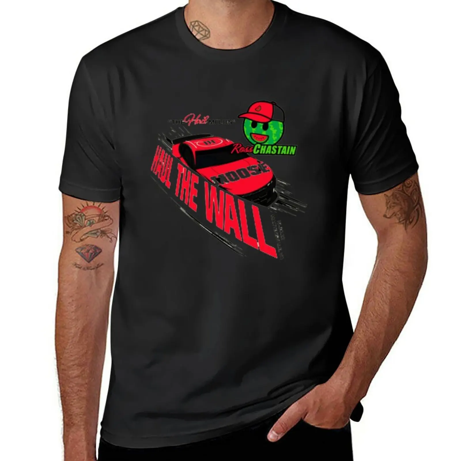 New Ross Chastain Haul The Wall Hail Melon T-Shirt summer tops Tee shirt Oversized t-shirt T-shirts for men cotton
New Ross Chastain Haul The Wall Hail Melon T-Shirt summer tops Tee shirt Oversized t-shirt T-shirts for men cotton