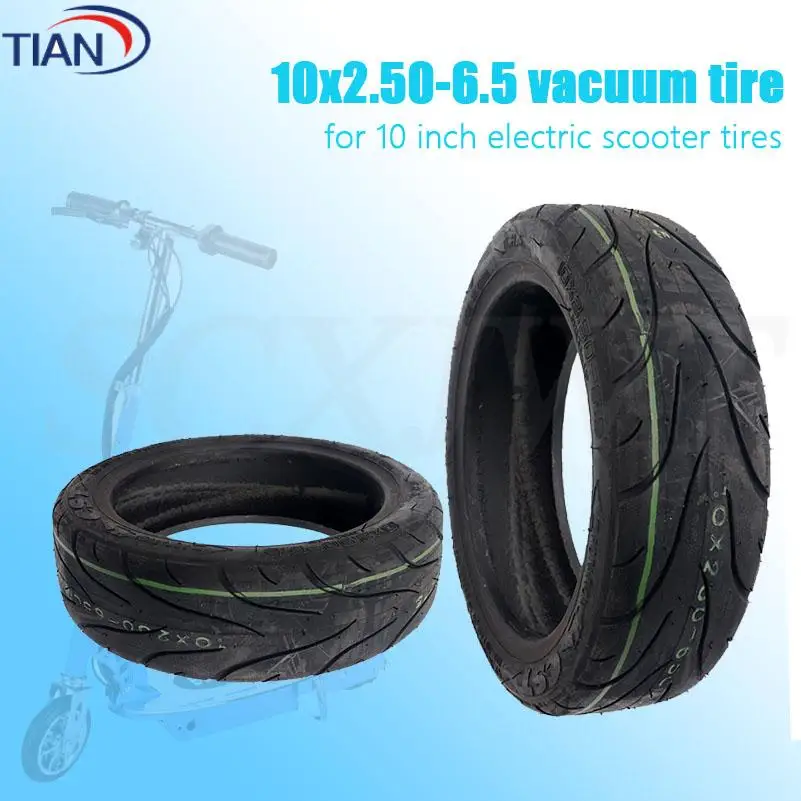 High quality vacuum tires 10x2.50-6.5, suitable for electric scooters, children's balance bikes, tire accessories
High quality vacuum tires 10x2.50-6.5, suitable for electric scooters, children's balance bikes, tire accessories
