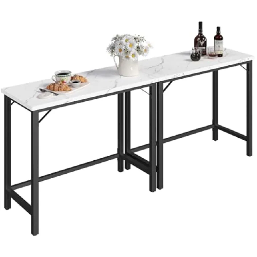 Narrow Bar Table 63-Inch Pub Table for Dining Room Counter Bar Tables with Sturdy Metal Frame Connectable Bar Table Multifuncti
Narrow Bar Table 63-Inch Pub Table for Dining Room Counter Bar Tables with Sturdy Metal Frame Connectable Bar Table Multifuncti