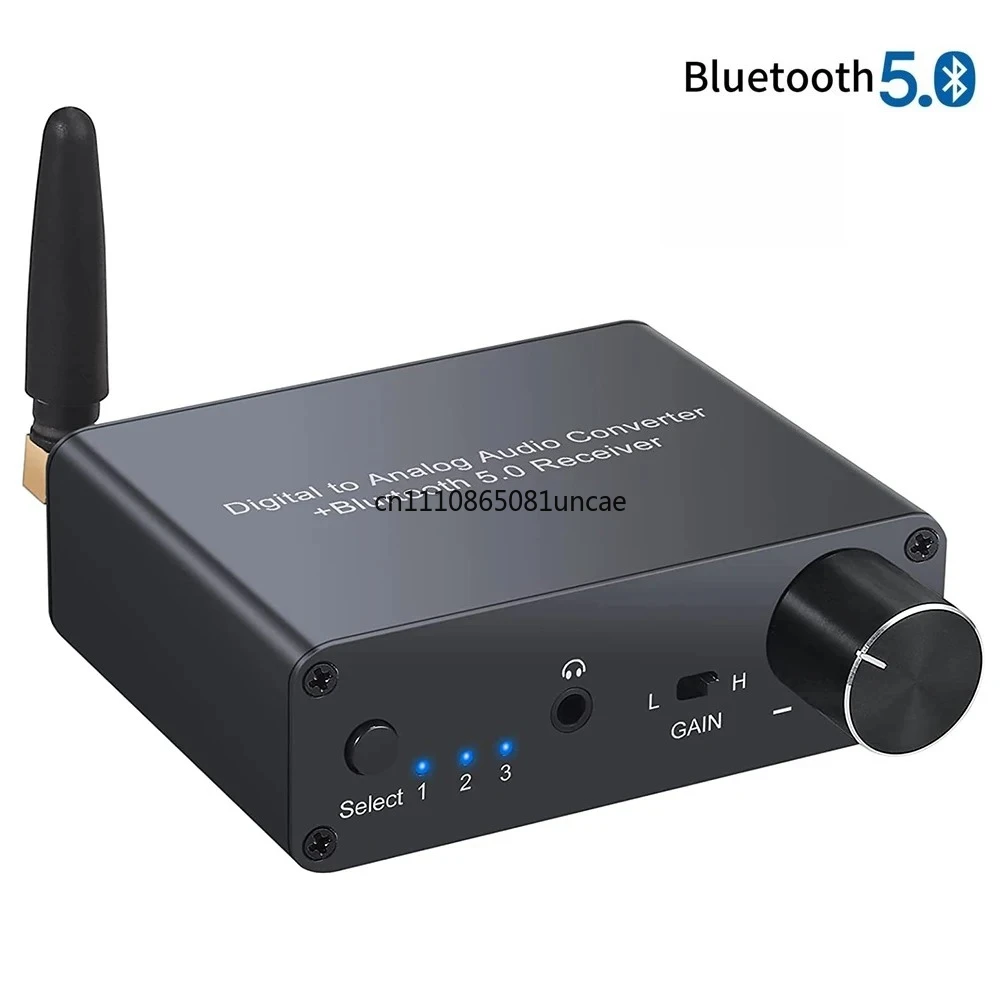 Цифро-аналоговый преобразователь 192 кбит/с с Bluetooth и усилителем для наушников, аудиоадаптер 3,5 мм с поддержкой AAC для домашнего аудио
Цифро-аналоговый преобразователь 192 кбит/с с Bluetooth и усилителем для наушников, аудиоадаптер 3,5 мм с поддержкой AAC для домашнего аудио