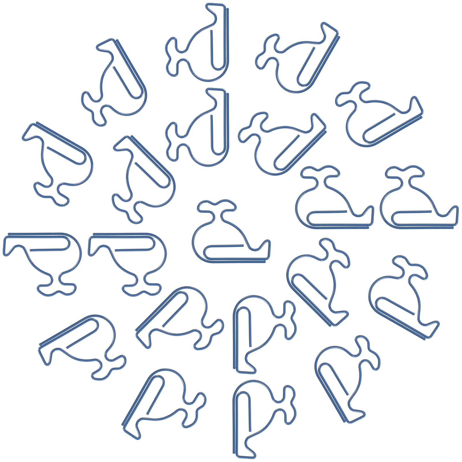 50Pcs Whale Shaped Metal Paperclips Cute Animal Design Strong Hold Reusable Mini Clips for Office School Craft Journal Use
50Pcs Whale Shaped Metal Paperclips Cute Animal Design Strong Hold Reusable Mini Clips for Office School Craft Journal Use