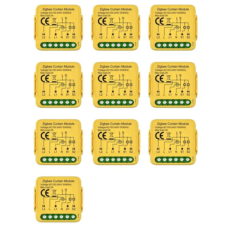 【DIGITAL GADGET】10X Tuya Smart Zigbee Curtain Switch Module Connected Roller Shutters Blind Motor Works With Alexa Googlehome
【DIGITAL GADGET】10X Tuya Smart Zigbee Curtain Switch Module Connected Roller Shutters Blind Motor Works With Alexa Googlehome