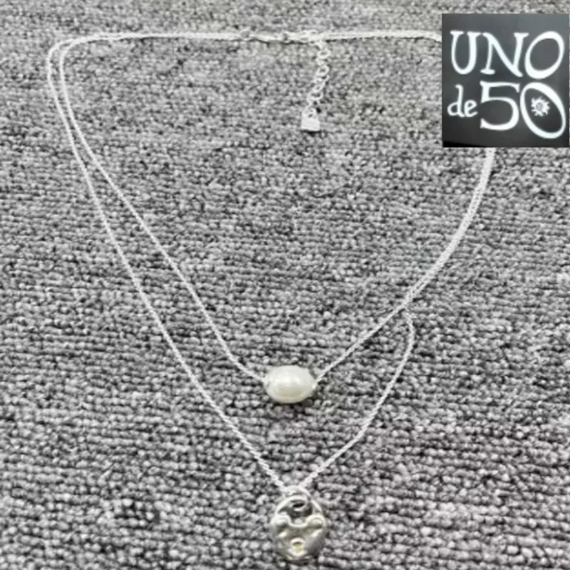 2025 Selling Exquisite High Quality UNO DE 50 Fashion Classic 925 Necklace Jewelry Romantic Holiday Gift
2025 Selling Exquisite High Quality UNO DE 50 Fashion Classic 925 Necklace Jewelry Romantic Holiday Gift
