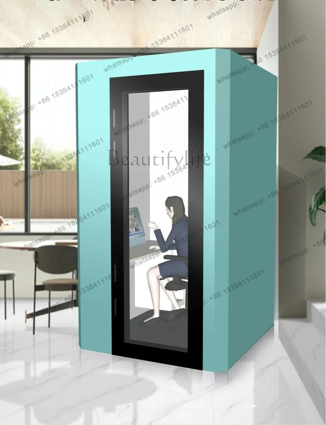 Recording studio, soundproof room, removable phone booth, silent singing room, soundproof room
Recording studio, soundproof room, removable phone booth, silent singing room, soundproof room