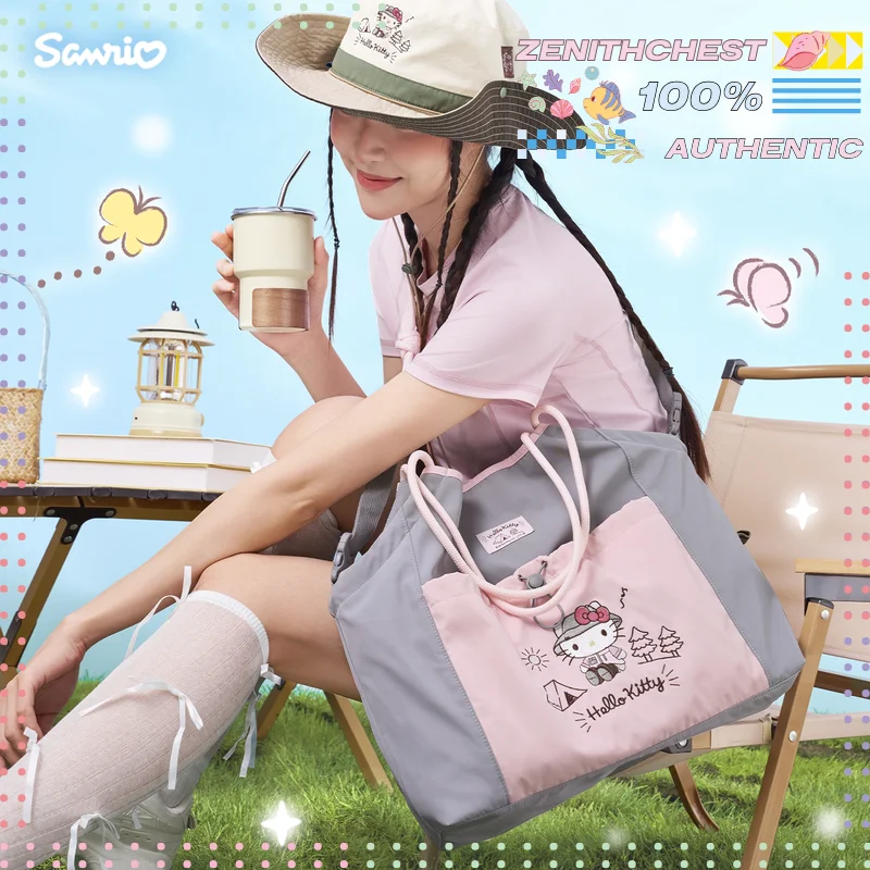 Sanrio Hello Kitty Waterproof Shoulder Crossbody Bag Wide Brim Bucket Hat Spring Camping Series Outdoor Travel Gift For Women
Sanrio Hello Kitty Waterproof Shoulder Crossbody Bag Wide Brim Bucket Hat Spring Camping Series Outdoor Travel Gift For Women